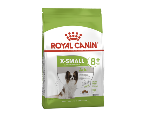 Сухой корм для пожилых собак миниатюрных пород Royal Canin X-Small Adult 8+ 1,5 кг