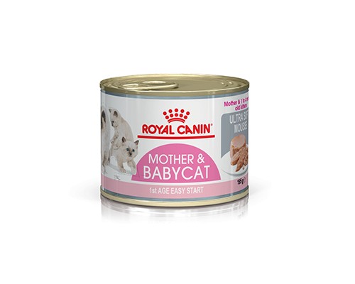 Мус для кошенят, вагітних та годуючих кішок Royal Canin Babycat Instinctive 195 г