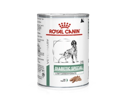 Вологий корм для собак при цукровому діабеті Royal Canin Diabetic Special Low Carbohydrate 410 г
