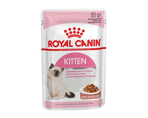 Вологий корм у соусі для кошенят Royal Canin Kitten Instinctive in Gravy 85 г
