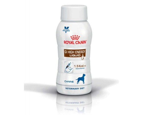 Рідкий корм для собак при відновленні після хвороби Royal Canin GI High Energy Liquid Dog 3х200 мл