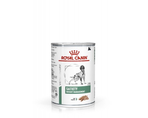 Вологий корм для контролю надмірної ваги у собак усіх порід Royal Canin Satiety Weight Management Canine 410 г