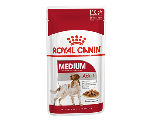 Вологий корм для дорослих собак середніх порід Royal Canin Medium Adult 140 г
