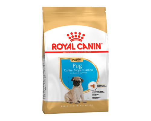 Сухий корм для цуценят породи Мопс Royal Canin Pug Puppy 500 г
