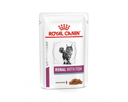 Вологий корм з тунцем для дорослих кішок з нирковою недостатністю Royal Canin Renal Feline Tuna 85 г