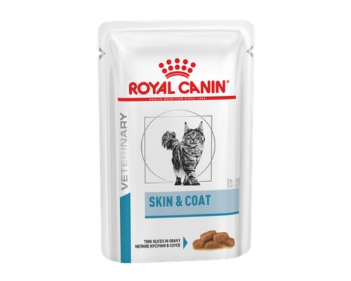 Вологий корм для кішок з чутливою шкірою Royal Canin Skin & Coat in Gravy 85 г