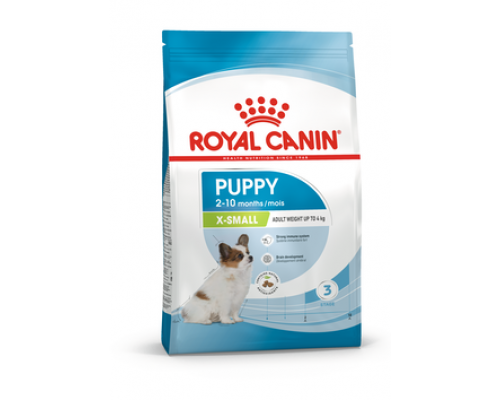 Сухий корм для цуценят малих порід Royal Canin X-Small Puppy 1,5 кг