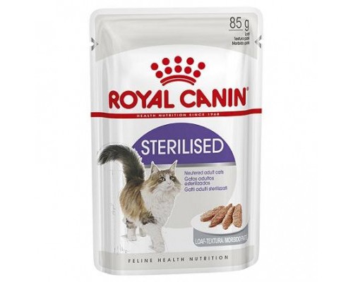 Вологий корм в паштеті для дорослих стерилізованих кішок Royal Canin Sterilised in Loaf 85 г