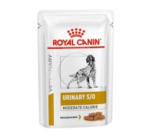 Вологий корм для собак при захворюваннях сечовивідних шляхів Royal Canin Urinary S/O Moderate Calorie Dog Pouch Slices in Gravy 100 г
